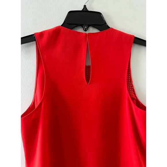 Sachin + Babi Anthropologie Women's Top Sleeveless Tank Red Scarlet Small - Picture 7 of 10
